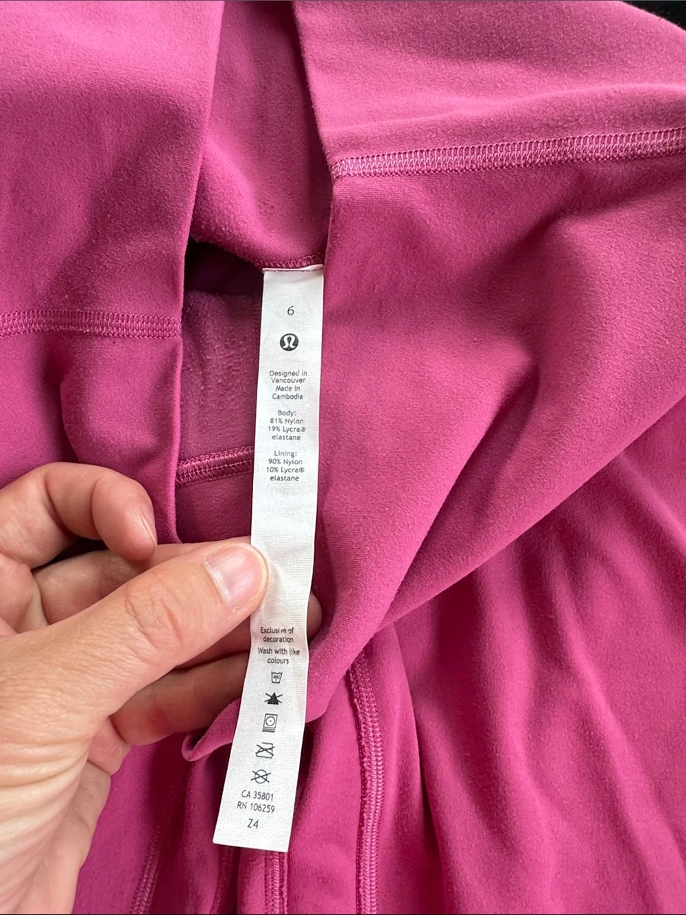 lululemon athletica Guava Pink High-Rise Leggings align capri